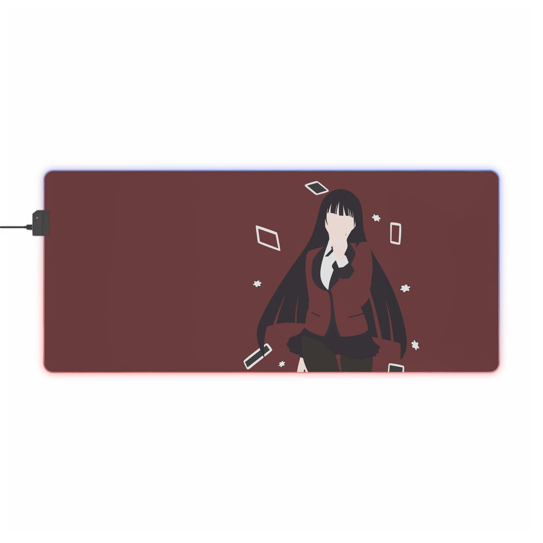 Kakegurui Yumeko Jabami RGB LED Mouse Pad (Desk Mat)