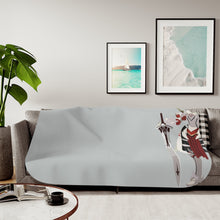 Load image into Gallery viewer, Mordred (Fate Apocrypha) Minimalist Sherpa Blanket
