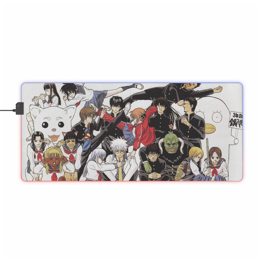Anime Gintama RGB LED Mouse Pad (Desk Mat)