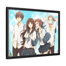 Load image into Gallery viewer, Hyuoka main members Canvas Framed Art Print
