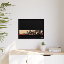 Load image into Gallery viewer, Anime Samurai Champloor Canvas Framed Art Print
