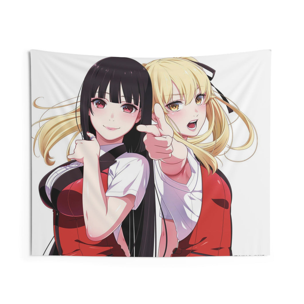Yumeko Jabami and Mary Saotome Indoor Wall Tapestry