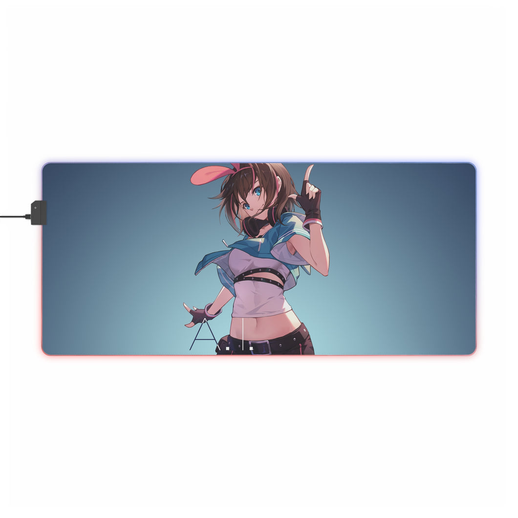 AI Channel RGB LED Mouse Pad (Desk Mat)