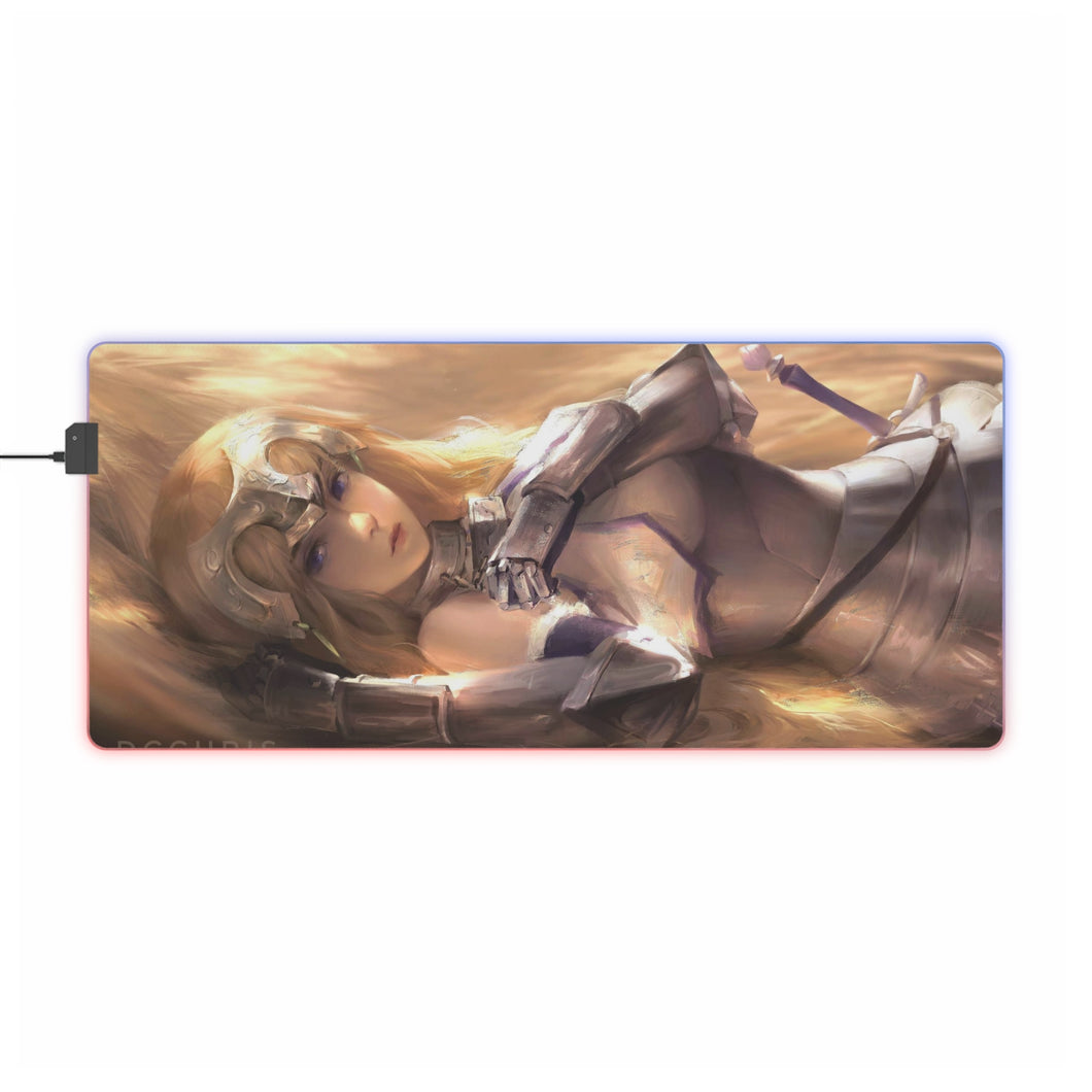 Fate/Apocrypha Ruler RGB LED Mouse Pad (Desk Mat)