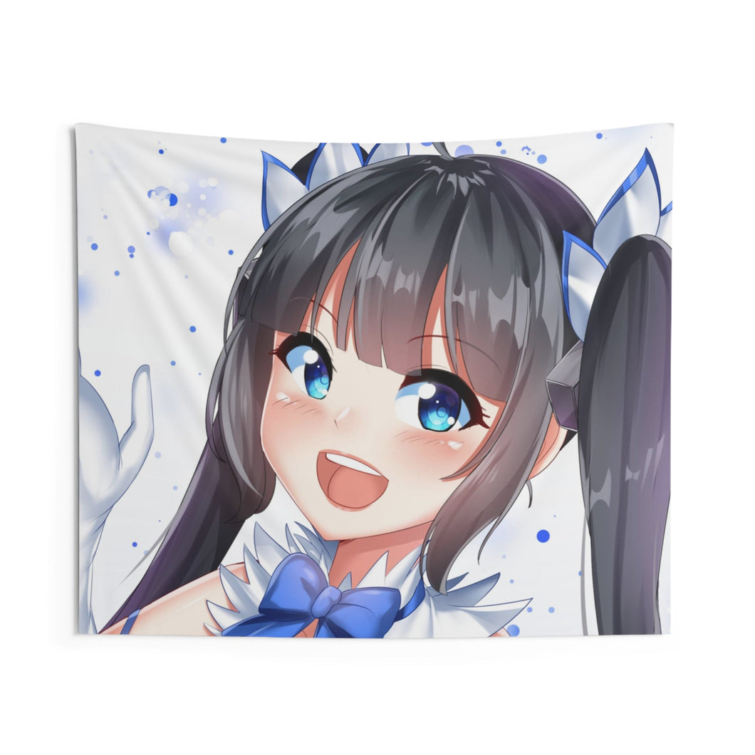 Is It Wrong to Try to Pick Up Girls in a Dungeon? Hestia Indoor Wall Tapestry