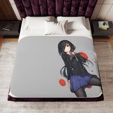 Load image into Gallery viewer, Kurumi Tokisaki Sherpa Blanket

