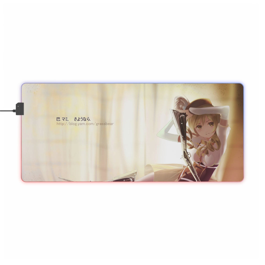 Puella Magi Madoka Magica RGB LED Mouse Pad (Desk Mat)