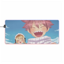 Load image into Gallery viewer, Anime Fairy Tail RGB LED Mouse Pad (Desk Mat)

