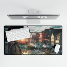 Load image into Gallery viewer, Anime Train Station Mouse Pad (Desk Mat)
