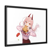 Load image into Gallery viewer, Anime Chainsaw Man Canvas Framed Art Print
