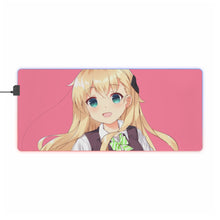 Load image into Gallery viewer, Gamers! Karen Tendou RGB LED Mouse Pad (Desk Mat)
