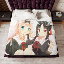 Load image into Gallery viewer, Anime Kaguya-sama: Love is War Sherpa Blanket
