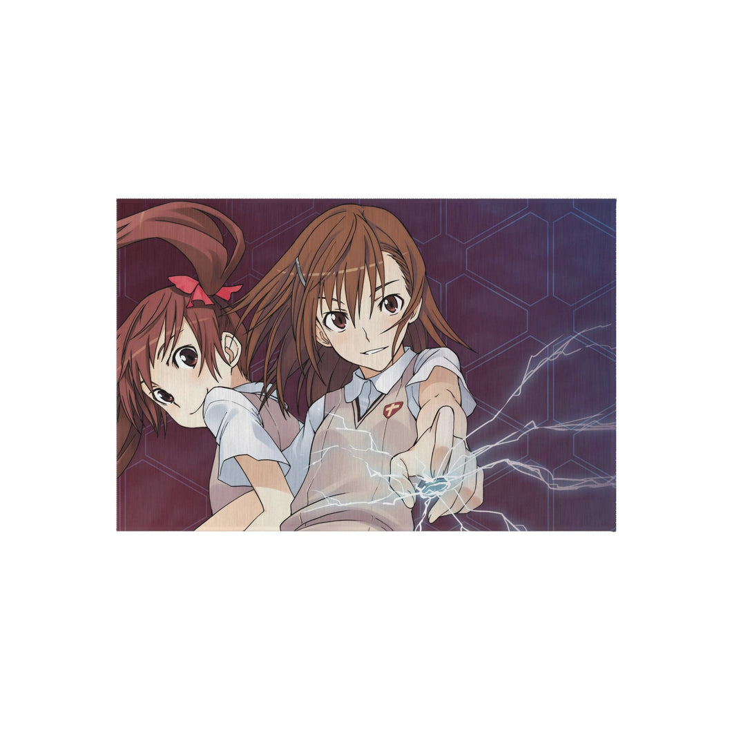 A Certain Scientific Railgun Mikoto Misaka, Kuroko Shirai Rug