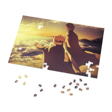 Load image into Gallery viewer, Boruto with his mentor watching the sunrise Jigsaw Puzzle
