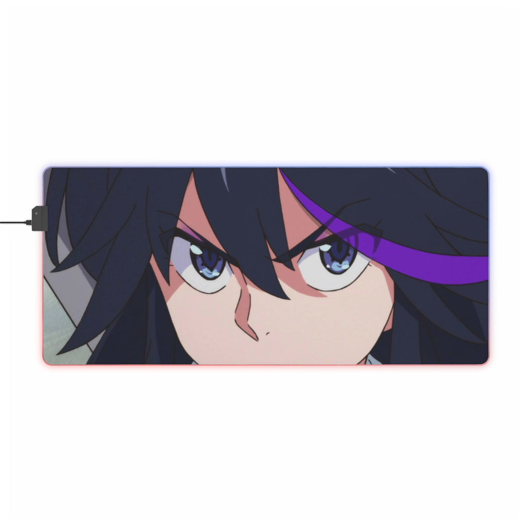 Ryuko in Go Go's hair RGB LED Mouse Pad (Desk Mat)