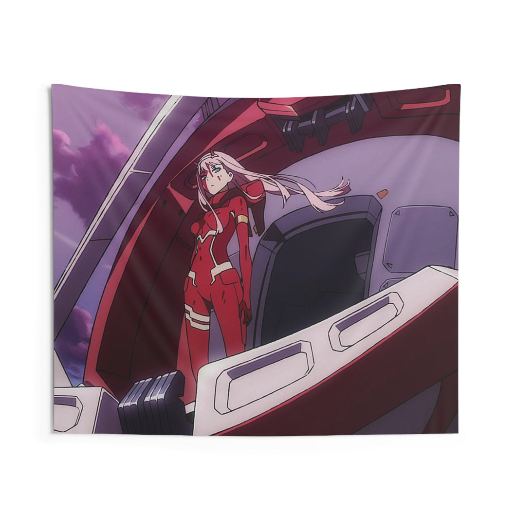 Zero Two's Strelizia Indoor Wall Tapestry