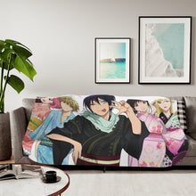 Load image into Gallery viewer, Anime Noragamir Sherpa Blanket
