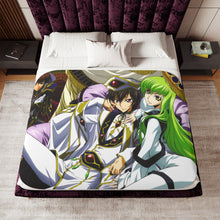 Load image into Gallery viewer, Code Geass Lelouch Lamperouge, Suzaku Kururugi Sherpa Blanket
