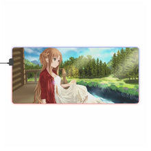 Load image into Gallery viewer, Asuna Yuuki RGB LED Mouse Pad (Desk Mat)
