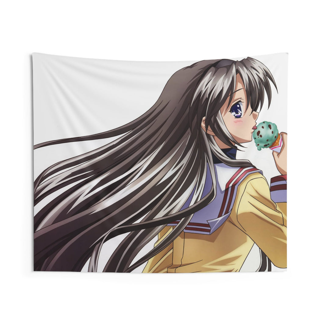 Clannad Tomoyo Sakagami Indoor Wall Tapestry