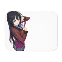 Load image into Gallery viewer, Anime Kakegurui Sherpa Blanket
