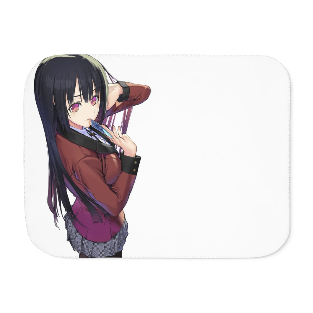 Anime Kakegurui Sherpa Blanket