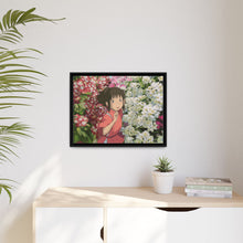 Load image into Gallery viewer, Anime Spirited Away Canvas Framed Art Print
