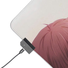 Load image into Gallery viewer, Eru Chitanda  And  Hōtarō Oreki Looking each other RGB LED Mouse Pad (Desk Mat)

