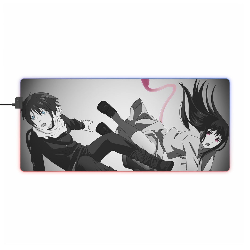 Yato and Hiori RGB LED Mouse Pad (Desk Mat)