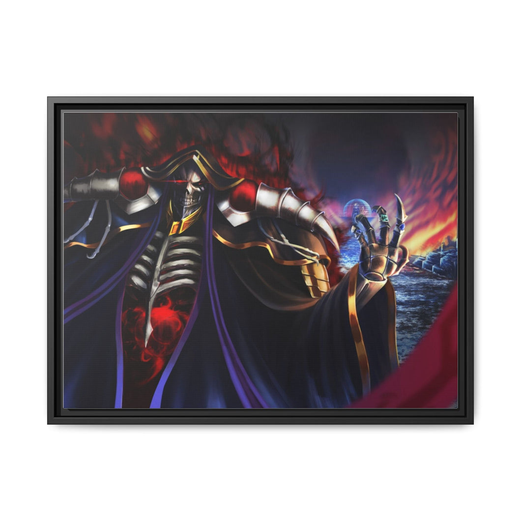 Overlord Canvas Framed Art Print