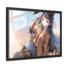 Load image into Gallery viewer, Rascal Does Not Dream Of Bunny Girl Senpai Canvas Framed Art Print
