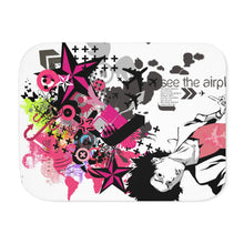 Load image into Gallery viewer, Anime Samurai Champloo Sherpa Blanket
