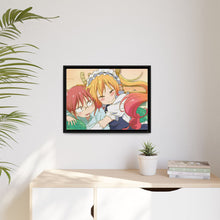 Load image into Gallery viewer, Tooru and Kobayashi Canvas Framed Art Print
