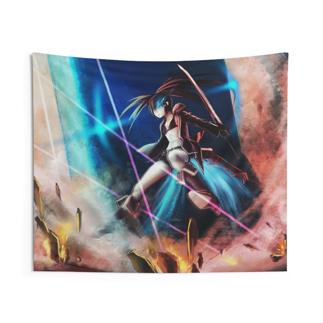 Black Rock Shooter Indoor Wall Tapestry