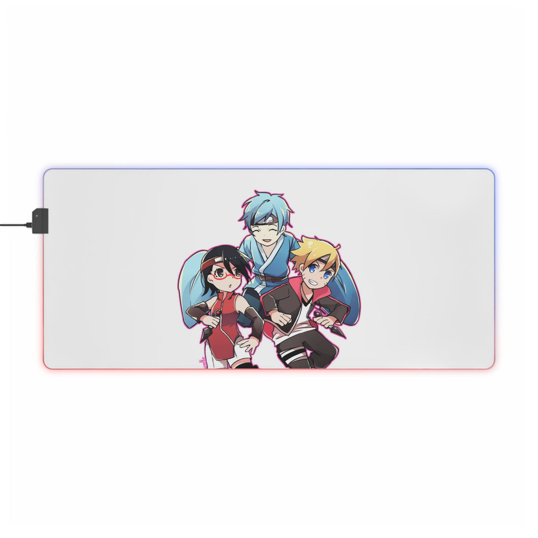 Boruto RGB LED Mouse Pad (Desk Mat)