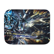 Cocytus Vs Lizardman Sherpa Blanket