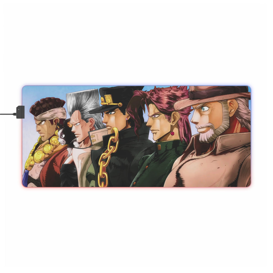 Jojo's Bizarre Adventure - Stardust Crusaders RGB LED Mouse Pad (Desk Mat)