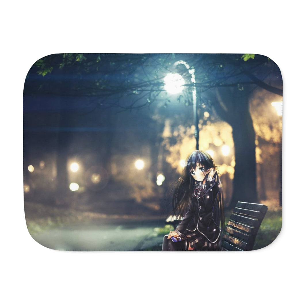 Anime My Teen Romantic Comedy SNAFUr Sherpa Blanket