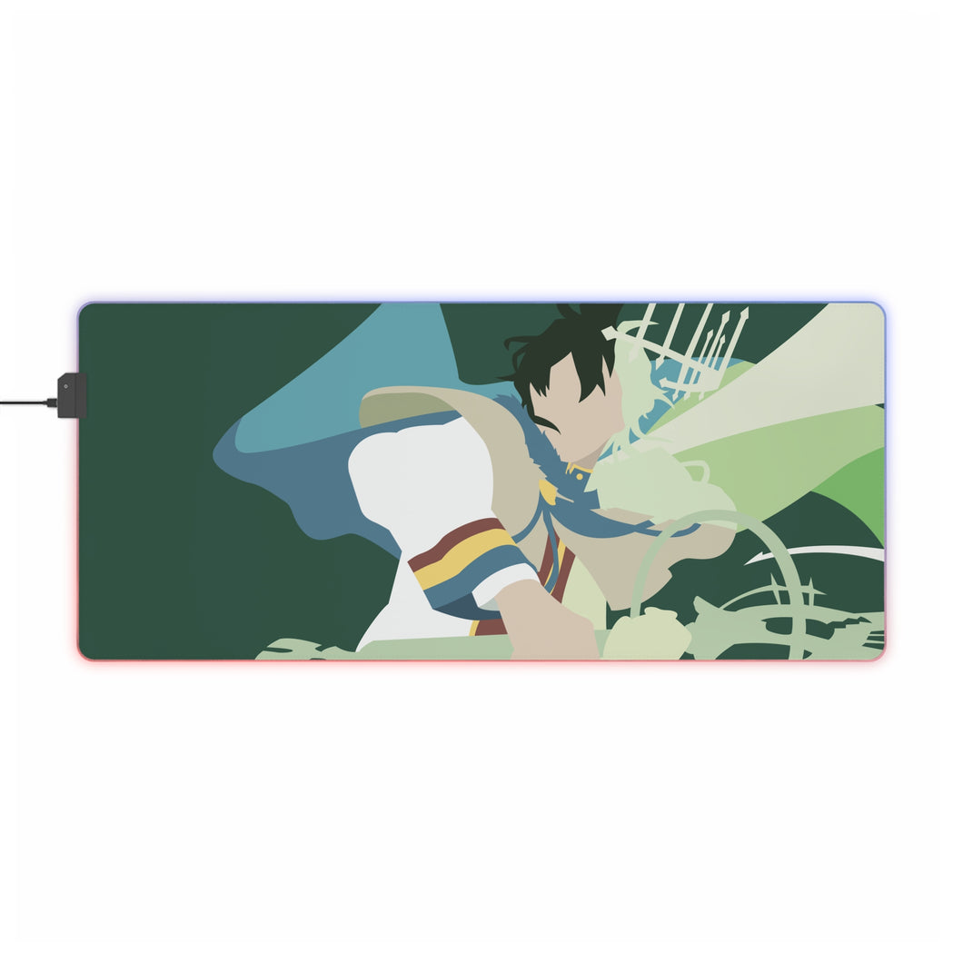 Anime Black Clover RGB LED Mouse Pad (Desk Mat)