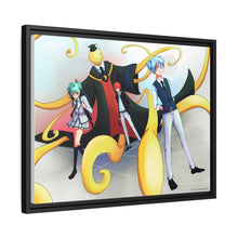 Load image into Gallery viewer, Assassination Classroom Koro-sensei, Karma Akabane, Nagisa Shiota, Kaede Kayano Canvas Framed Art Print
