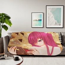 Load image into Gallery viewer, Anime Elfen Lied Sherpa Blanket
