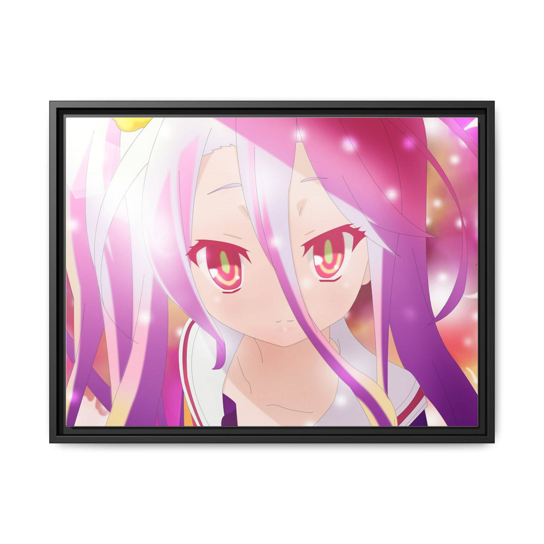 Anime No Game No Life Canvas Framed Art Print