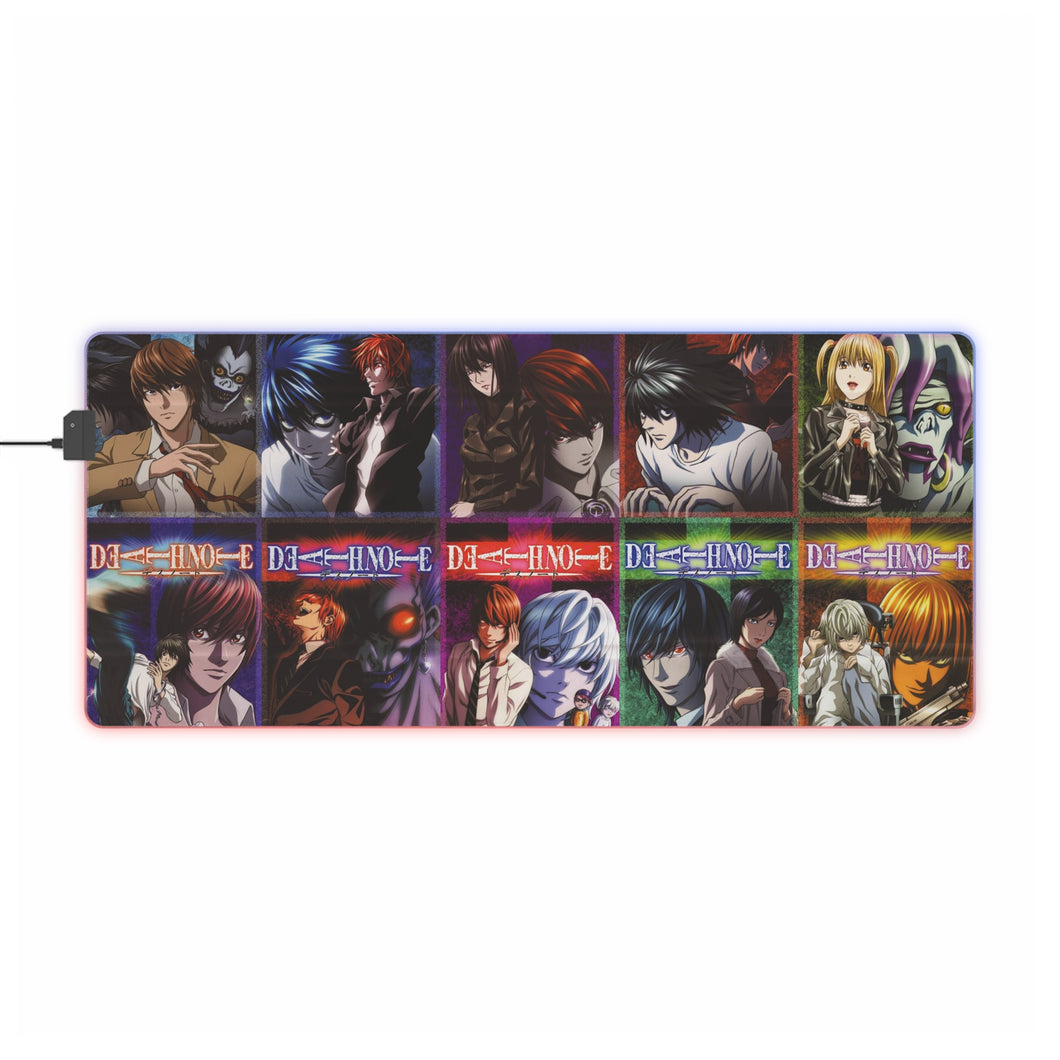 Anime Death Note RGB LED Mouse Pad (Desk Mat)