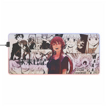 Load image into Gallery viewer, Mirai Nikki Yuno Gasai RGB LED Mouse Pad (Desk Mat)
