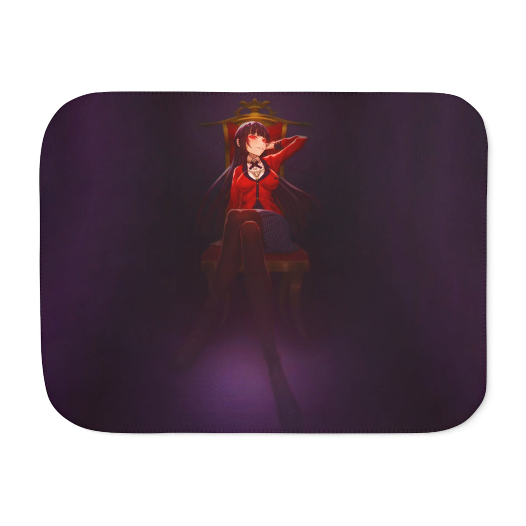 Yumeko Jabami Sherpa Blanket