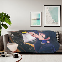 Load image into Gallery viewer, PA-san - Bocchi the Rock Sherpa Blanket
