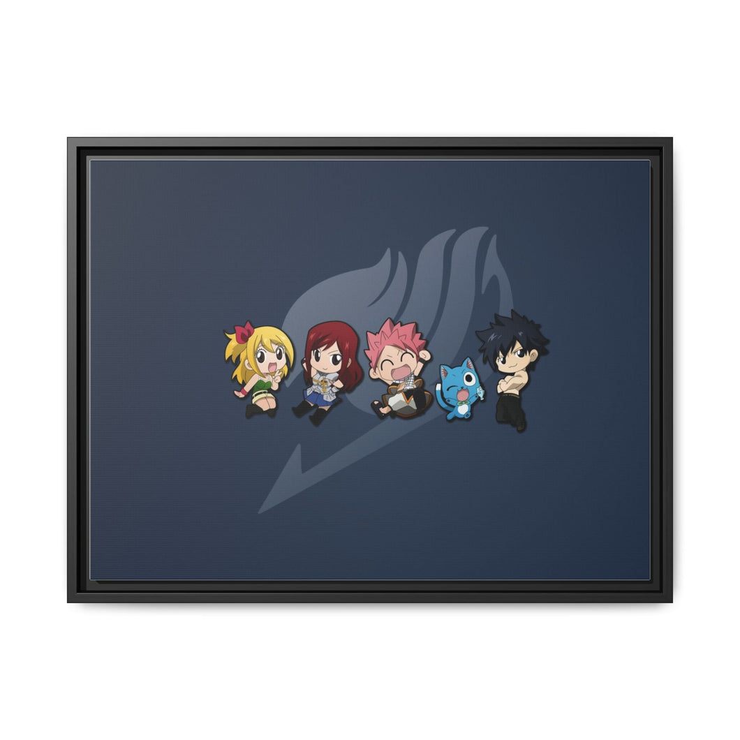 Anime Fairy Tail Canvas Framed Art Print