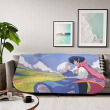 Load image into Gallery viewer, Howl&#39;s Moving Castle Sherpa Blanket

