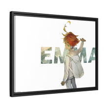 Load image into Gallery viewer, The Promised Neverland Emma Canvas Framed Art Print
