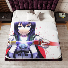 Load image into Gallery viewer, Saeko Busujima Sherpa Blanket
